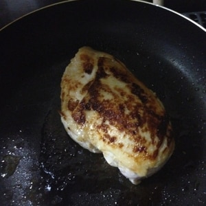 鶏肉の味噌ヨーグルト漬け焼き